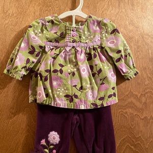 Set of 3 month baby girl outfits